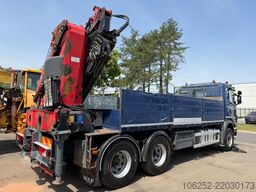 Scania G480 6x4 PRITSCHE + (31m) KRAN HMF 4720 K7 + JI...