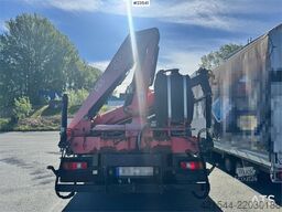 Mitsubishi Fuso Canter Flatbed Truck with Rear-Mounted Crane