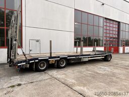 Müller Mitteltal D3  3 Achs Tieflader 9 m, Verzinkt, Wenig Benutzt