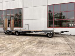 Müller Mitteltal D3 3 Achs Tieflader 9 m, Verzinkt, Wenig Benutzt