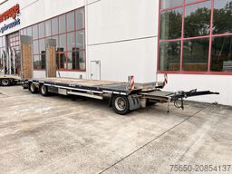 Müller Mitteltal D3 3 Achs Tieflader 9 m, Verzinkt, Wenig Benutzt