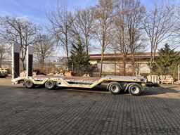 Möslein T 4 VB H1 R neuer 4 Achs Tieflader + Radmulden