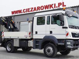 MAN TGM 13.250 4x4/ HIAB 088 E-3 HIDUO crane