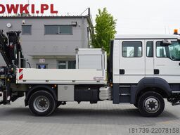 MAN TGM 13.250 4x4/ HIAB 088 E-3 HIDUO crane