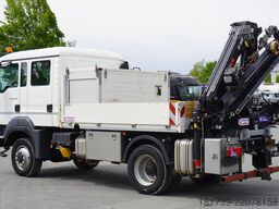 MAN TGM 13.250 4x4/ HIAB 088 E-3 HIDUO crane