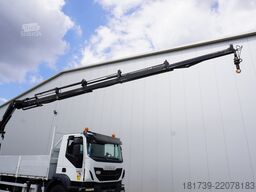 Iveco Stralis 310 E6 / 120 tho.km! / crane 15m