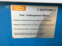 Eigenanfertigung Cemo Tankanlage AdBlue Outdoor Basic II 5000l