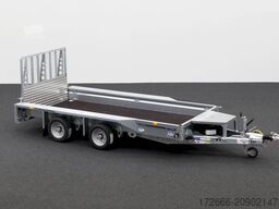 Ifor Williams GX125HD | RAMPE 366X157CM 3500KG BAUMASCHINENANHÄNGER