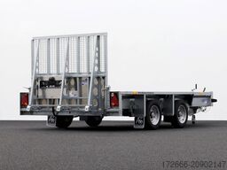 Ifor Williams GX125HD | RAMPE 366X157CM 3500KG BAUMASCHINENANHÄNGER