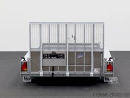 Ifor Williams GX126 TRIDEM | RAMPE 366X184CM 3500KG BAUMASCHINENANHÄNGER