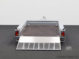 Ifor Williams GX126 TRIDEM | RAMPE 366X184CM 3500KG BAUMASCHINENANHÄNGER