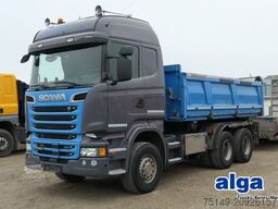SCANIA R 580 6x4, Meiller, Bordmatik, Klima, Hydr. AHK