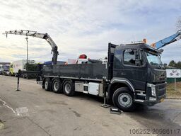 Volvo FM 460 8x4 TRIDEM + (17.5m) CRANE HIAB 192 E-5 ...