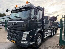 Volvo FM 460 8x4 TRIDEM PRITSCHE + (17.5m)KRAN HIAB 1...