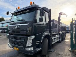 Volvo FM 460 8x4 TRIDEM PRITSCHE + (17.5m)KRAN HIAB 1...