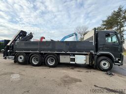 Volvo FM 460 8x4 TRIDEM PRITSCHE + (17.5m)KRAN HIAB 1...