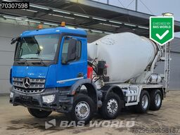 Mercedes Arocs 3240 8X4 9m3 Stetter Mixer Steel suspensi...