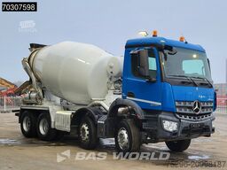 Mercedes Arocs 3240 8X4 9m3 Stetter Mixer Steel suspensi...