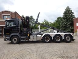 SCANIA R490 Abroller + HIAB 302E-6 Kran *BJ 2021*