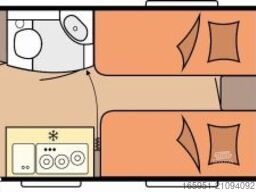 Hobby OnTour 460 DL Mod.2026 1500kg Bugfenster