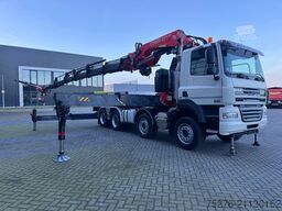 DAF CF 85.460 8x4 Tractor unit- Fassi 1100+Flyjib,w...