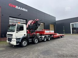 DAF CF 85.460 8x4 Tractor unit- Fassi 1100+Flyjib,w...