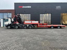 DAF CF 85.460 8x4 Tractor unit- Fassi 1100+Flyjib,w...