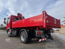 DAF LF 220 10To. 3.S. Kipper/Kran Fassi F65,