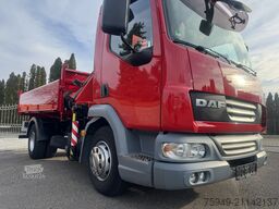 DAF LF 220 10To. 3.S. Kipper/Kran Fassi F65,