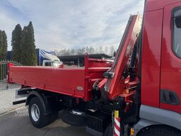 DAF LF 220 10To. 3.S. Kipper/Kran Fassi F65,