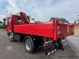 DAF LF 220 10To. 3.S. Kipper/Kran Fassi F65,