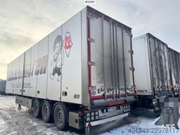 Närko S3 box semi-trailer with refrigeration/freezer uni