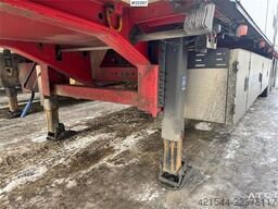 Närko S3 box semi-trailer with refrigeration/freezer uni