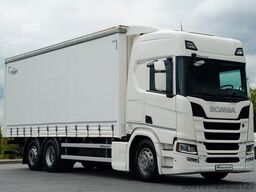 SCANIA R 450  / FIRANKA  7,7 m / 6x2 / DACH PODNOSZONY