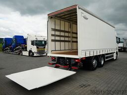 SCANIA R 450  / FIRANKA  7,7 m / 6x2 / DACH PODNOSZONY