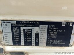 SCANIA P450 XT ,8X4 MEILLER GESTEINSKIPPER, BORDMATIK,  RETARDER