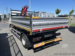 Fuso Canter 7C15 Fassi Kran 3-seiten Kipper