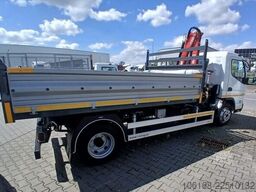 Fuso Canter 7C15 Fassi Kran 3-seiten Kipper