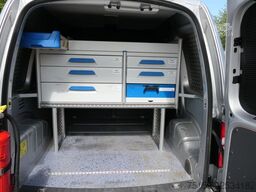 VW Caddy 2.0 TDI 4Motion Flügeltür Regaleinbau Standheizung COC Parktronic