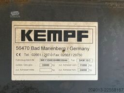 KEMPF SKM 35/3 AK Kippaufl. 30 m³ Achse *1 Liftachs