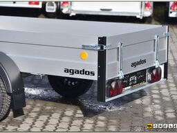 Agados Alux 26 - Aluanhänger ungebremst 750 kg