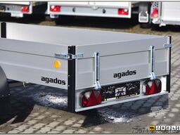 Agados Alux 26 - Aluanhänger ungebremst 750 kg