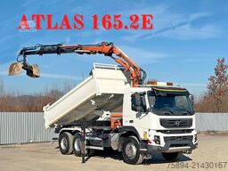 VOLVO FMX 410 Kipper 5,10m *ATLAS 165.2E/FUNK *6x4