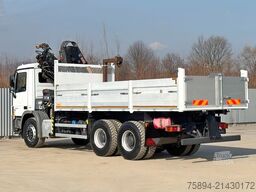 MERCEDES-BENZ ACTROS 2641*KIPPER 6,00 m + KRAN/FUNK *6x4* TOP