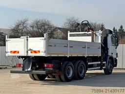 MERCEDES-BENZ ACTROS 2641*KIPPER 6,00 m + KRAN/FUNK *6x4* TOP