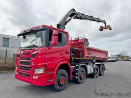 SCANIA G 450 Kipper*HIAB X - HIDUO 188 * 8x4*TOPZUSTAND