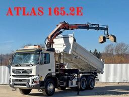 VOLVO FMX 410 Kipper 5,10m *ATLAS 165.2E/FUNK *6x4