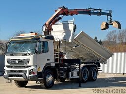 VOLVO FMX 410 Kipper 5,10m *ATLAS 165.2E/FUNK *6x4