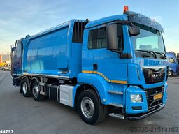 MAN TGS 26.320 Euro 6 Geesink 20m³ + Welvaarts weig...