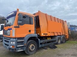 MAN TGA 26.320 6x2 Müllwagen Faun Powerpress Zöller